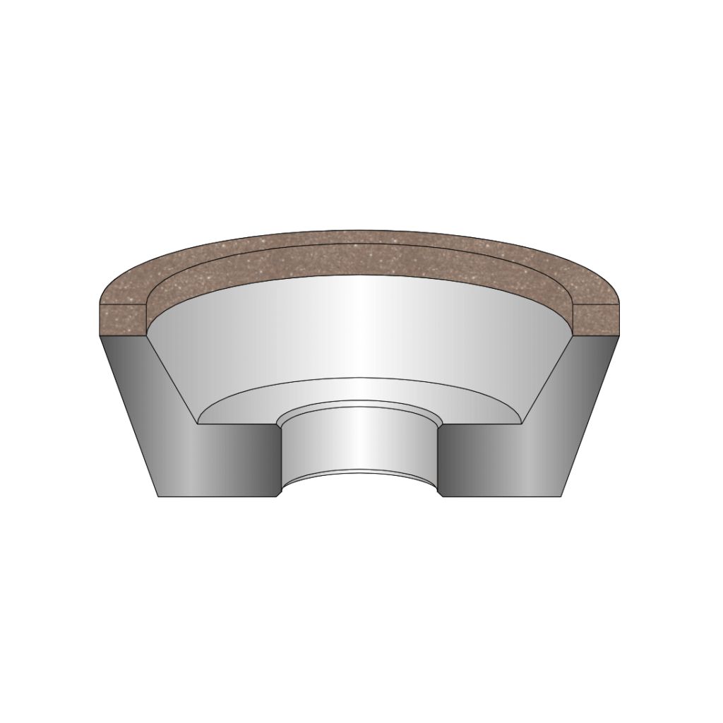 drawing of a 11A2 grinding wheel 2