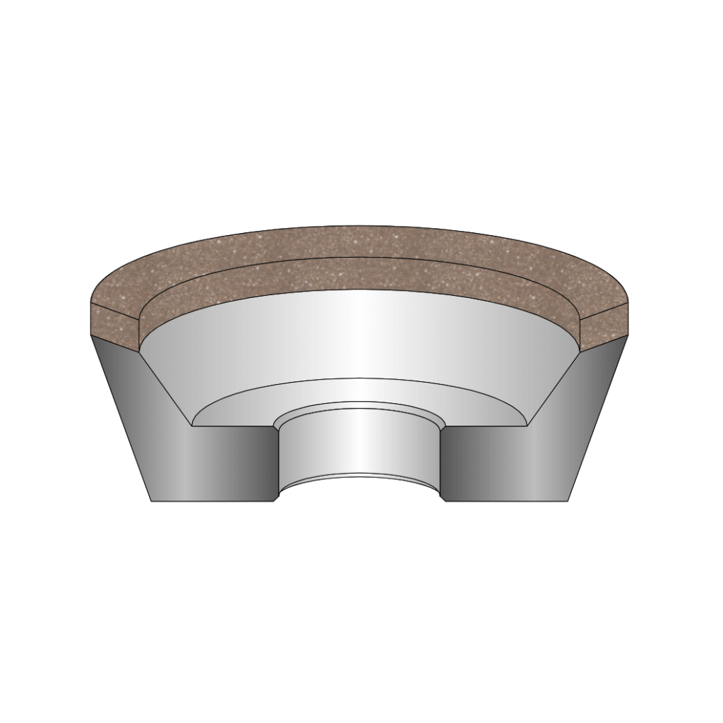 drawing of a 11V4 grinding wheel