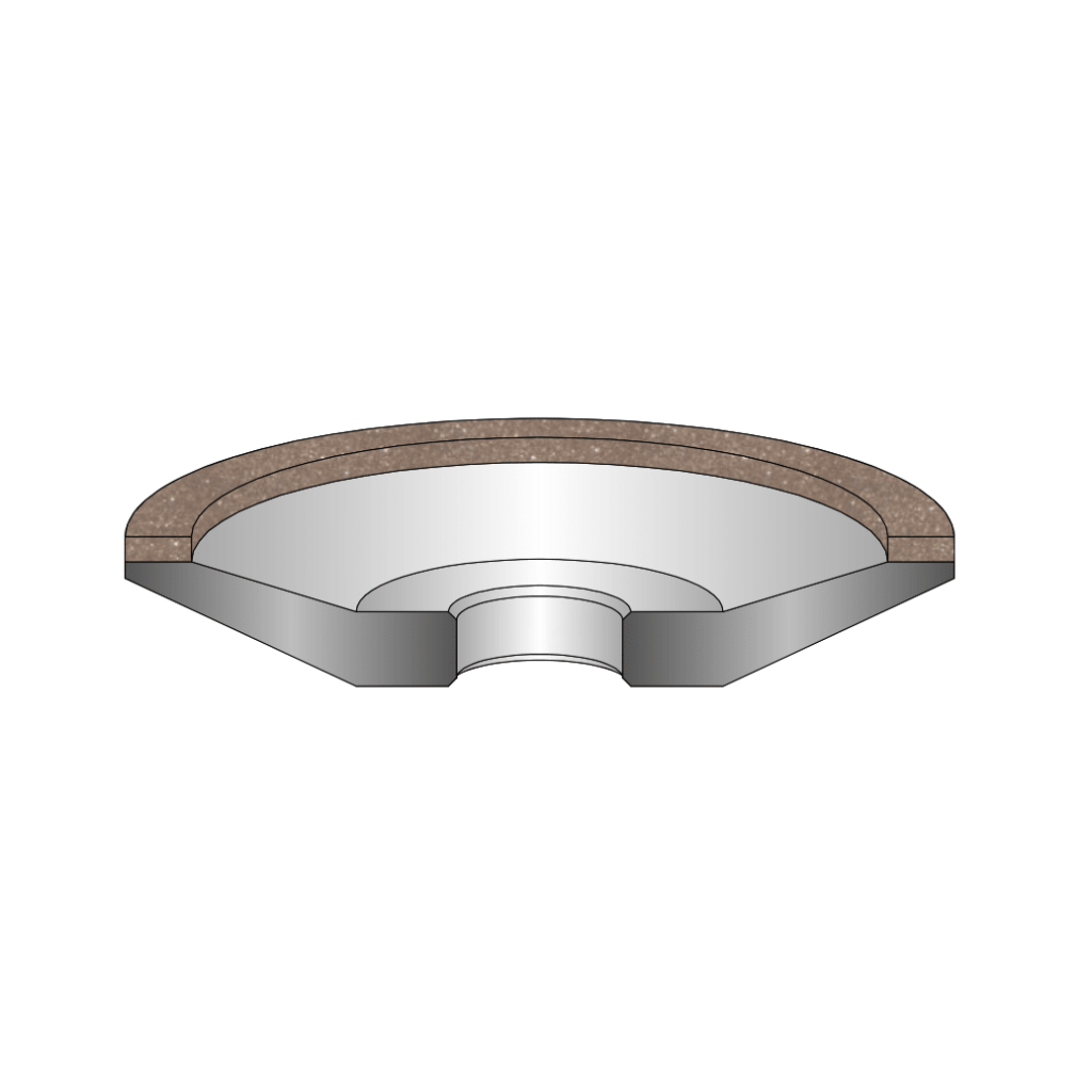 drawing of a 12A2 grinding wheel 2