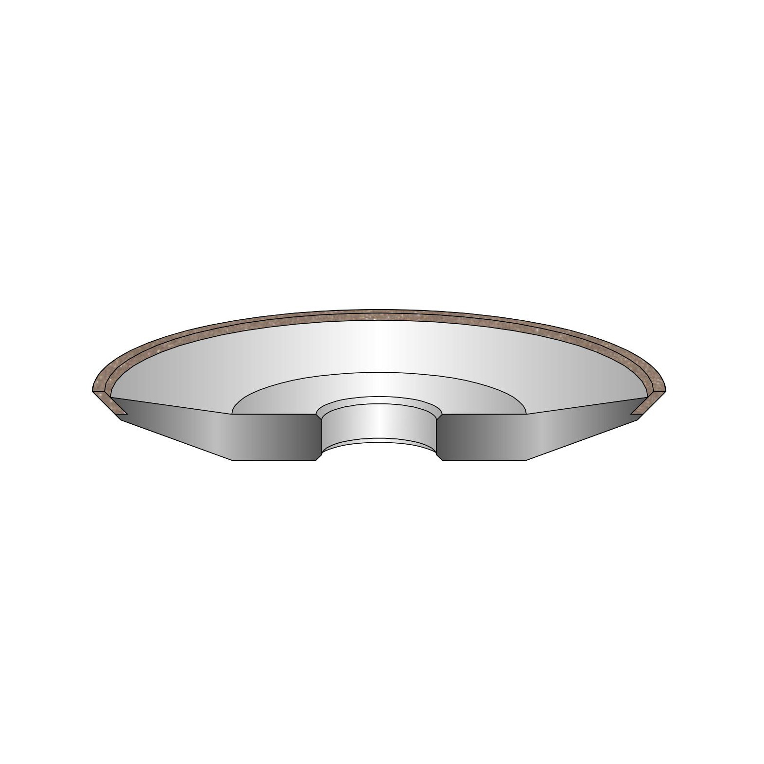 drawing of 15V9 grinding wheel