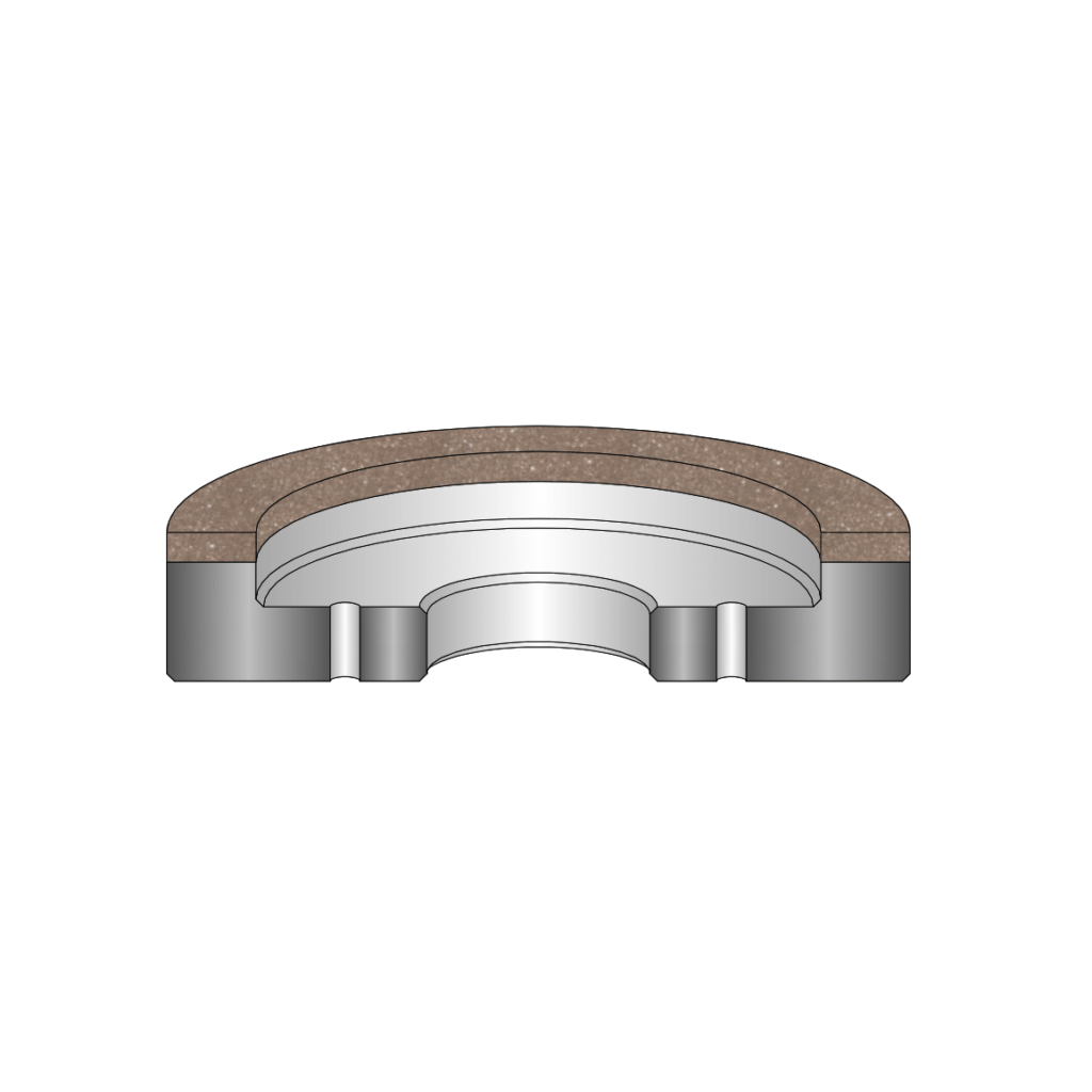 drawing of a 6A2H grinding wheel 1