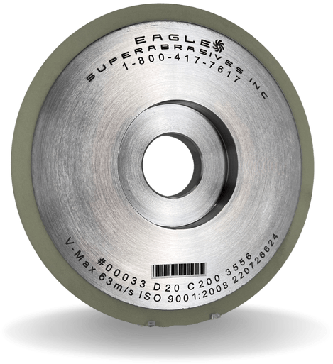 Abrasive clearance diamond wheels